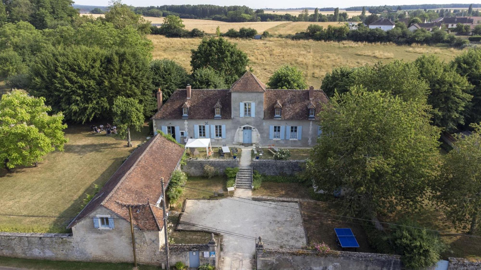 La Cuvellerie Hotel Narcy Bagian luar foto